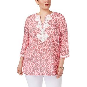 Charter Club Plus Size 3/4 Sleeve Tunic